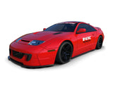 24K RC Technology 1/10 Twinz Design Nissan 300ZX Full Body Kit w/Cosmetic Mods (Clear) (257mm Wheelbase)