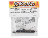 Yokomo BD9 Center Balance Weight (20g)