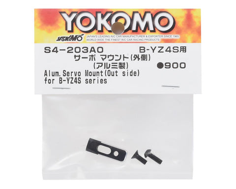 Yokomo S4-203AO Aluminum Servo Mount.