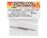 Yokomo YZ-2 DTM 3/CA L3 Rear Inner Suspension Arm Pin (2)