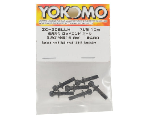 Yokomo Socket Head BallStud LLH 16.8mm