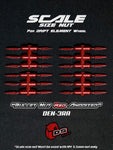 DS Racing Bullet Nut Red Anodized