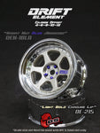 DS Racing DE-215 Wheels (Light Gold/Chrome Lip)