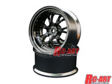 RC-Art SSR Professor MS3 WHEEL offset 6 (deep rim) black chrome (2pcs)