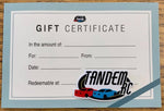 TandemRC Gift Card