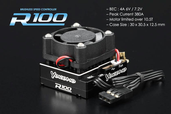 Yokomo BL-R100D Speed Controller R100 DRIFT SPEC (BL 