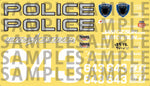Pandora POLICE Decal [VGP-613]
