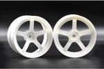 ReveD Drift Wheel DP5 (White, Offset 6, 2pcs) (RW-DP5W6)