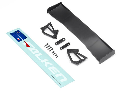HPI GT WING SET (TYPE F / 10th SCALE / BLACK) #109159