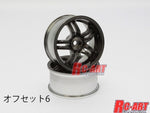 RC-ART EVOLVE 33-R Offset 6 Clear Black