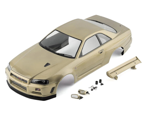 Killerbody Nissan Skyline R34 Pre-Painted 1/10 Touring Car Body (Champaign Gold)