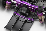 Yokomo Aluminum Adjustable Mount Set (Purple)