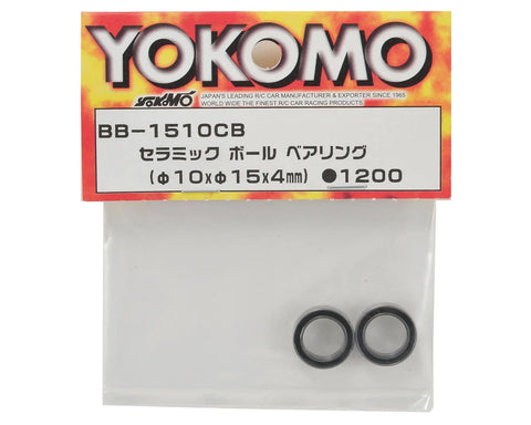 Yokomo 10x15x4mm Ceramic Ball Bearing (2)